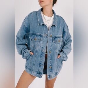 New Lily Clothing Oversized Denim Jacket